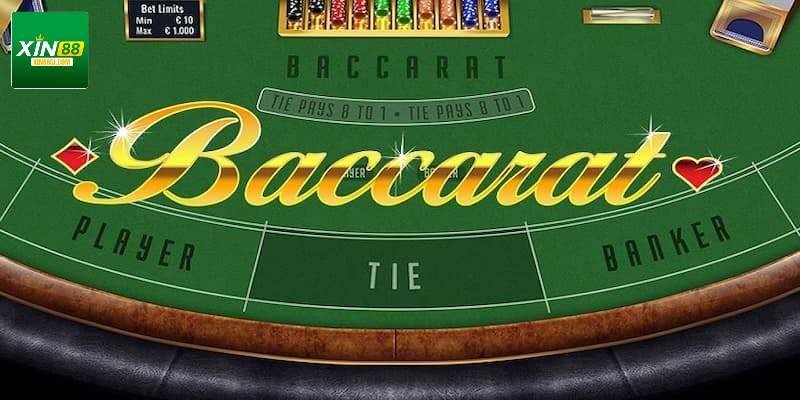 Các bước tham gia cơ bản ở tựa game cá cược Baccarat XIN88